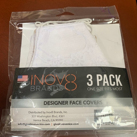 Set of 3 lace masks - Picture 4 of 4